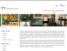 Tablet Screenshot of curciessenze.com